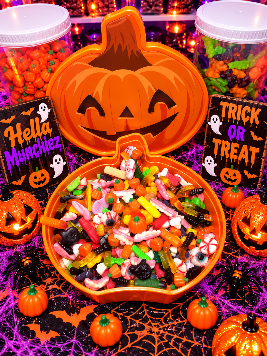 Halloween Pumpkin Container 5lbs