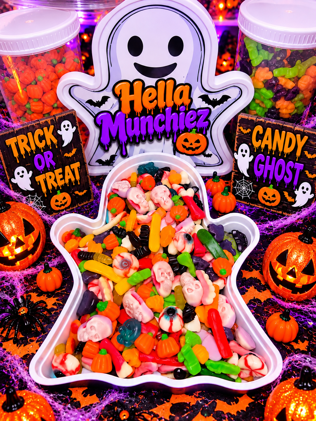 Halloween Ghost Container 5 lbs