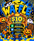 Halloween waffle